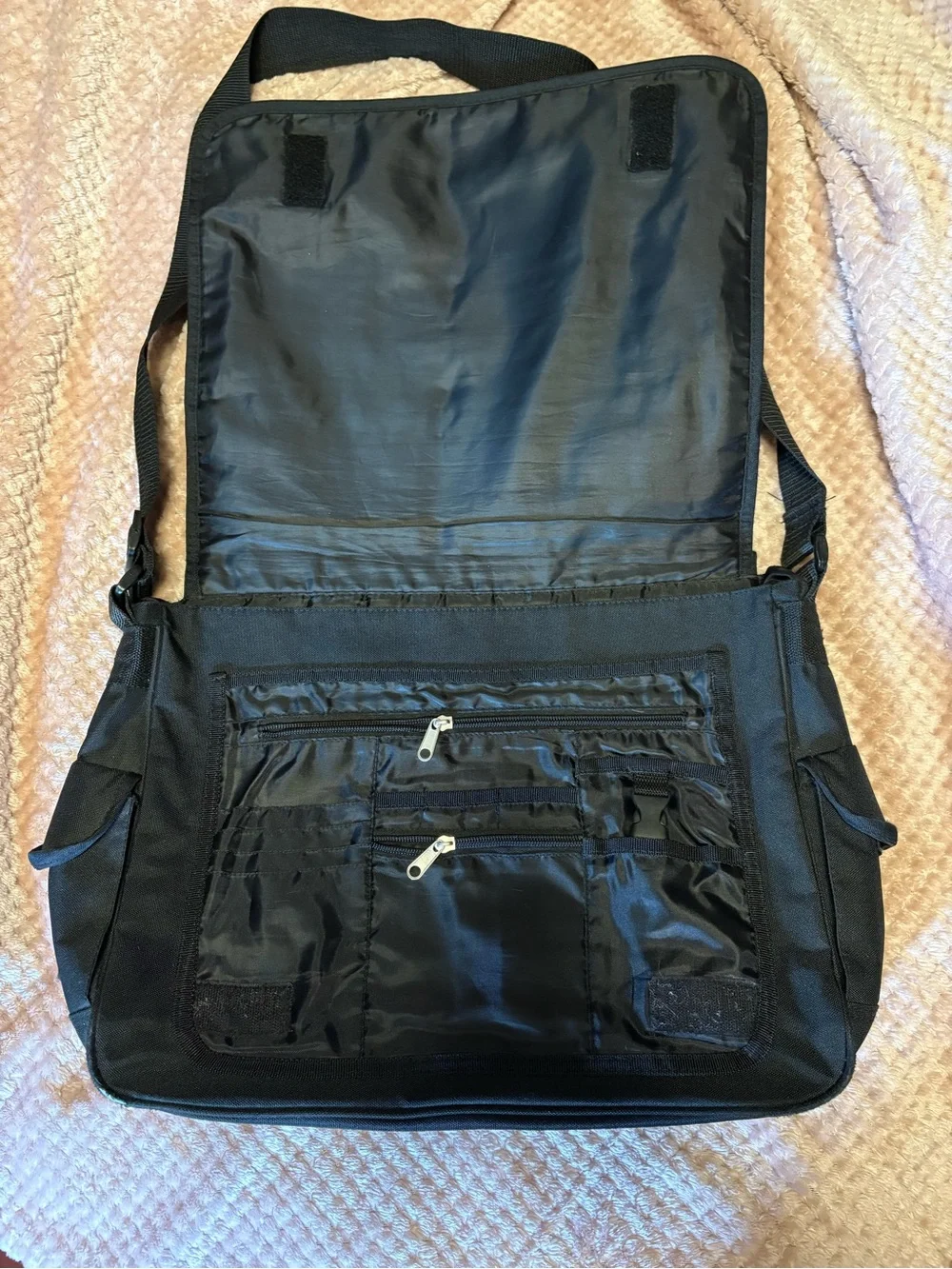 BONGO Graphic Crossbody Bag Double Sided with Black Strap